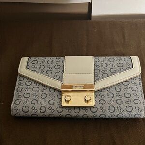 😄Guess wallet iconic G’s pattern change pocket card slots